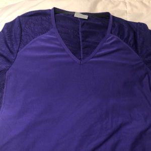 Gently used Athleta top in purple